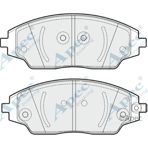 Apec Brake Pad image