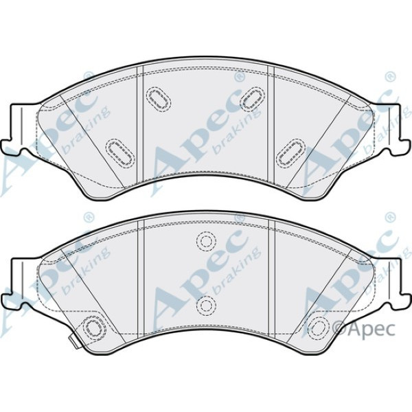 Apec Brake Pad image