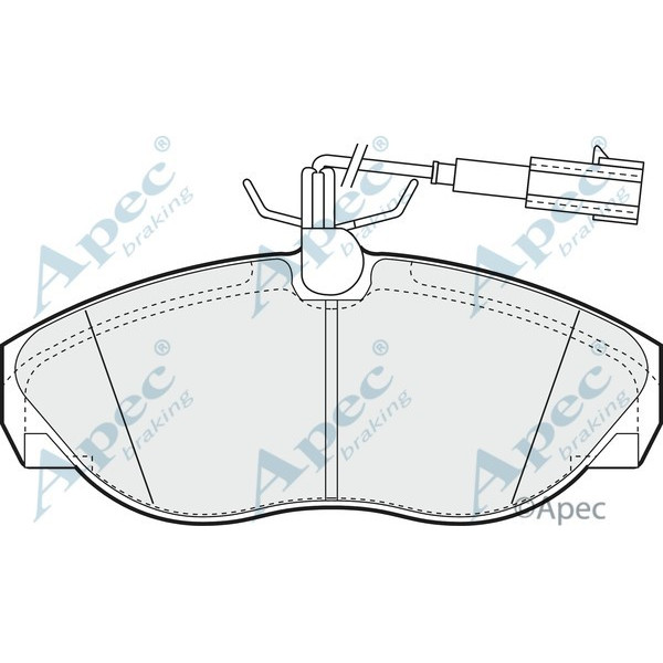 Apec Brake Pad image