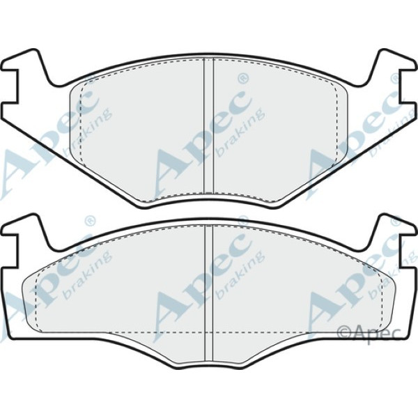 Apec Brake Pad image