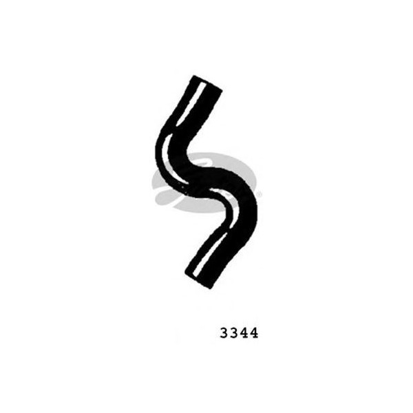 CURVED RADIATOR HOSE 235MMX30 image