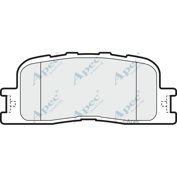 Apec Brake Pad image