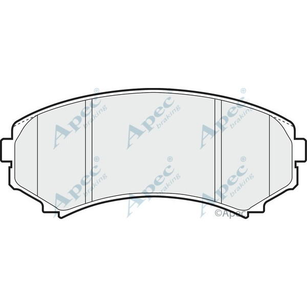 Apec Brake Pad image