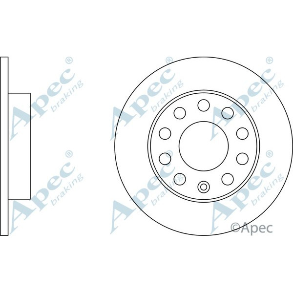 Apec Brake Disc image