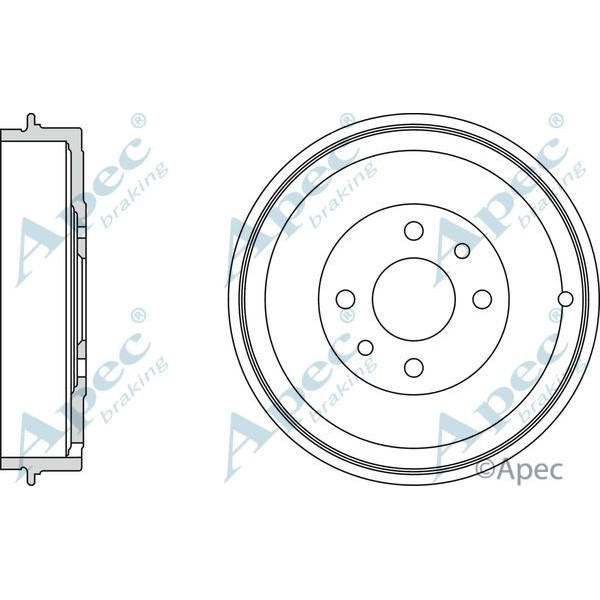 Apec Brake Drum image