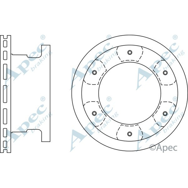 Apec Brake Disc image