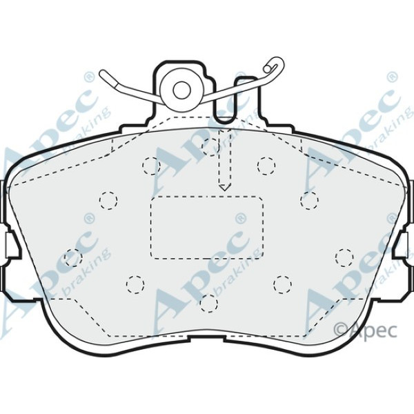 Apec Brake Pad image