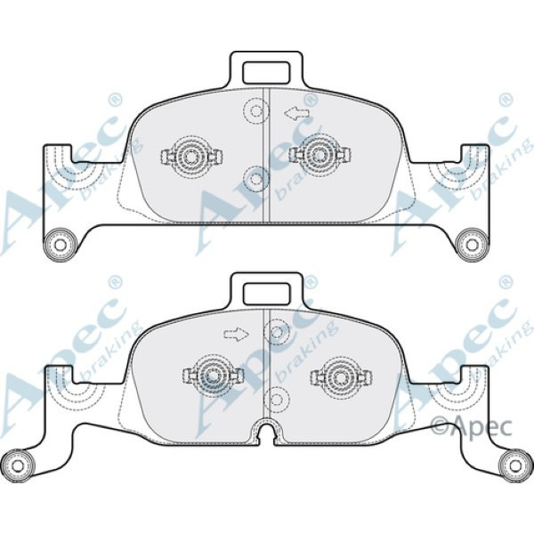 Apec Brake Pad image