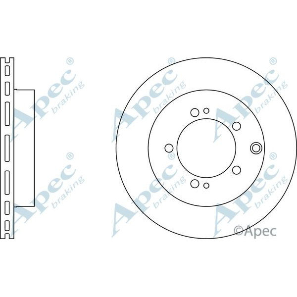 Apec Brake Disc Single image