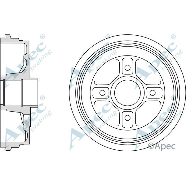 Apec Brake Drum image