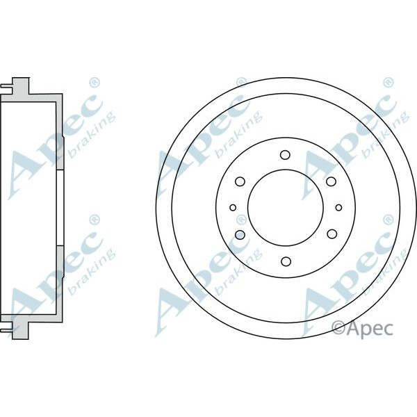 Apec Brake Drum image