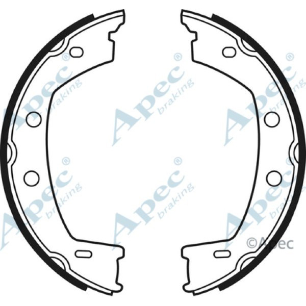 Apec Brake Shoe image