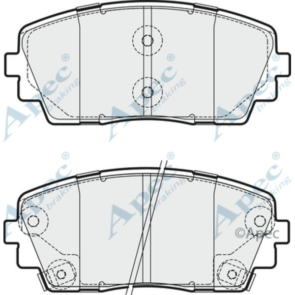 Apec Brake Pad image