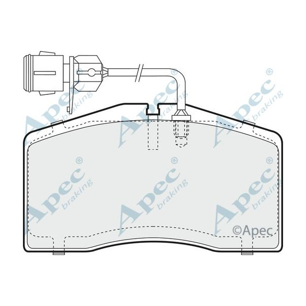 Apec Brake Pad image