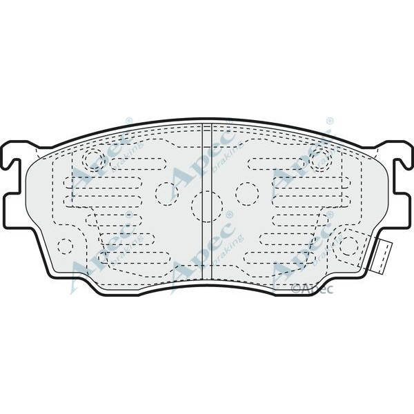 Apec Brake Pad image