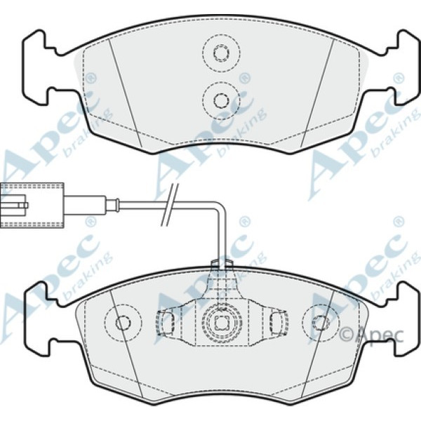 Apec Brake Pad image