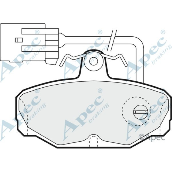 Apec Brake Pad image