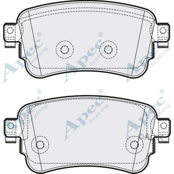 Apec Brake Pad image