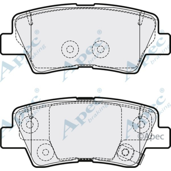 Apec Brake Pad image