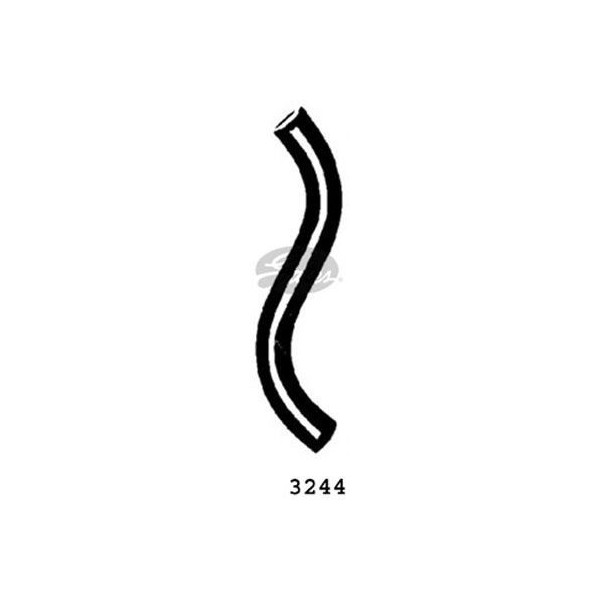 CURVED RADIATOR HOSE 330MMX32 image