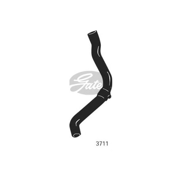 CURVED RADIATOR HOSE 460MMX31 image