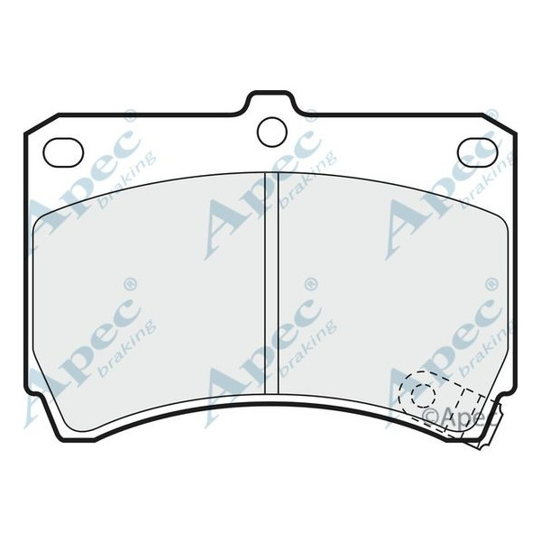 Apec Brake Pad image