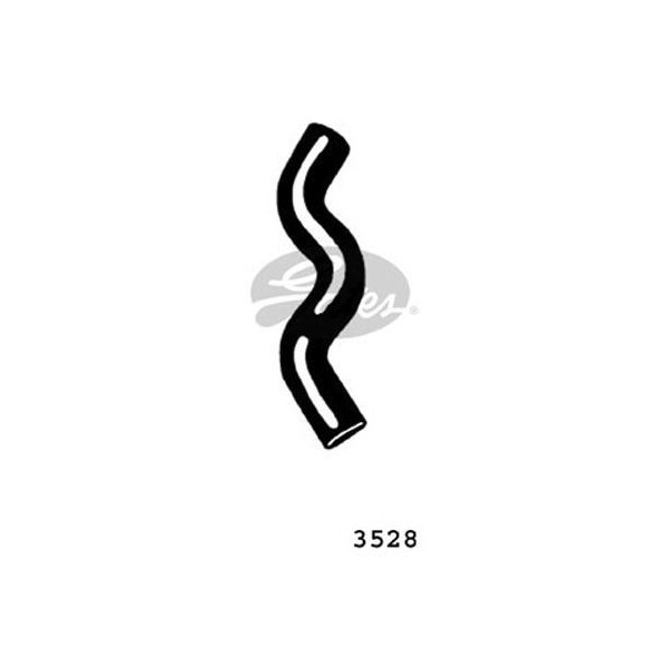 CURVED RADIATOR HOSE 250MMX31 image