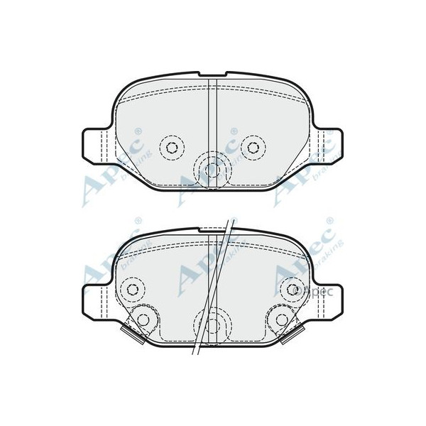 Apec Brake Pad image