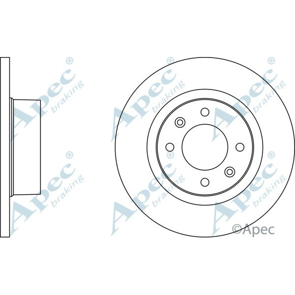 Apec Brake Disc image