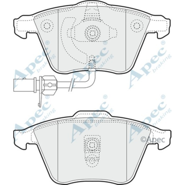 Apec Brake Pad image