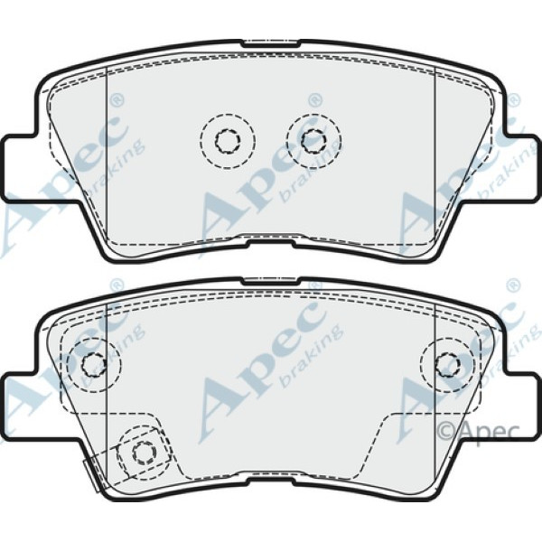 Apec Brake Pad image