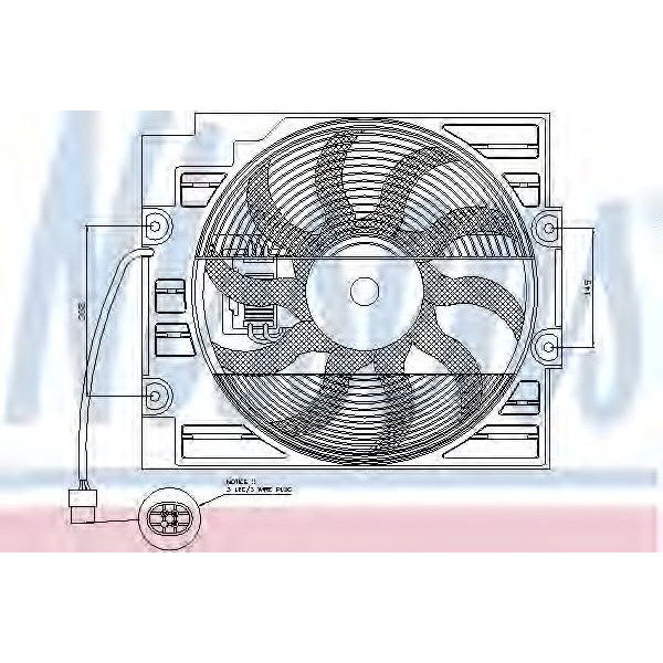 BMW 5 E39 AC-FAN 95- image