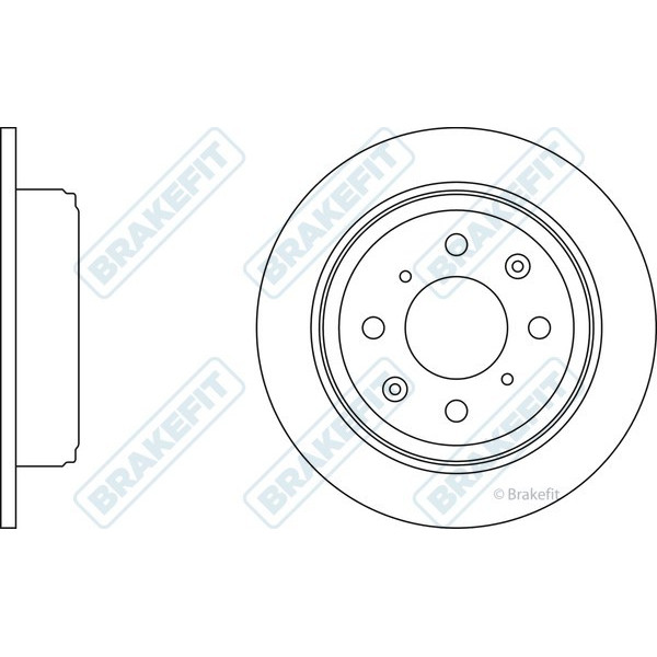 BrakeFit Disc Single image