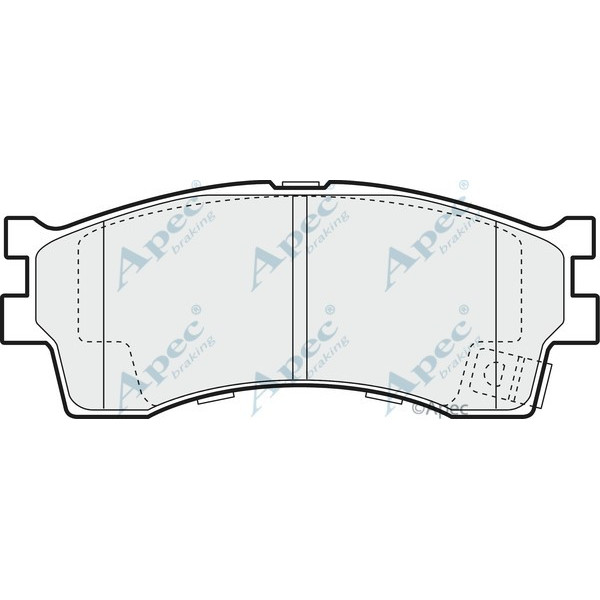 Apec Brake Pad image