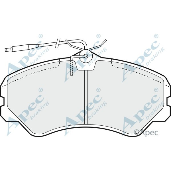 Apec Brake Pad image