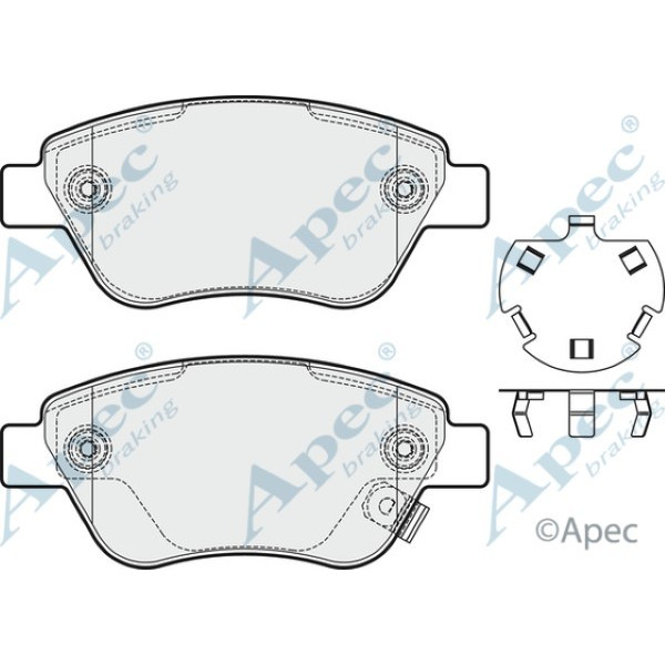 Apec Brake Pad image