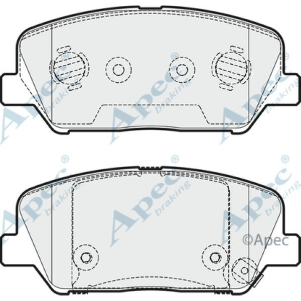 Apec Brake Pad image