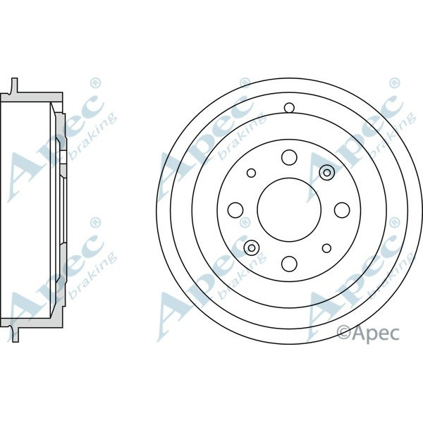 Apec Brake Drum image