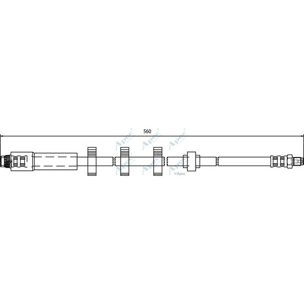 Apec Brake Hose image