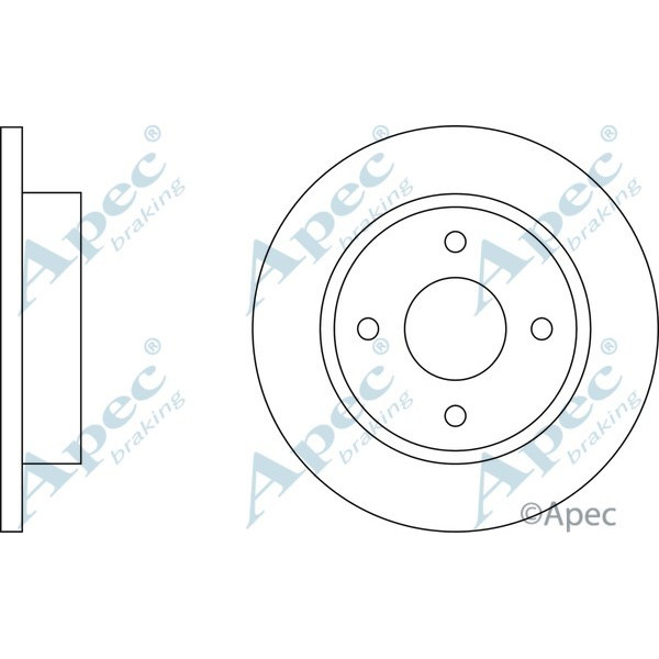 Apec Brake Disc image