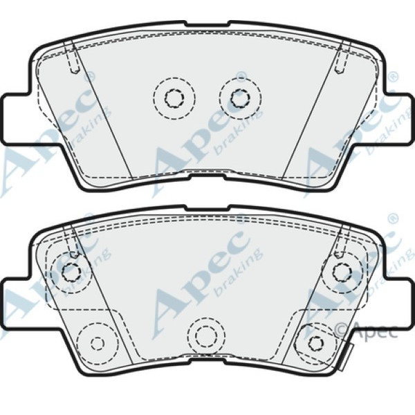 Apec Brake Pad image