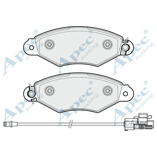 Apec Brake Pad image