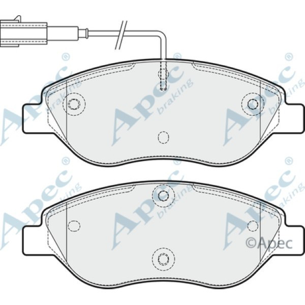 Apec Brake Pad image