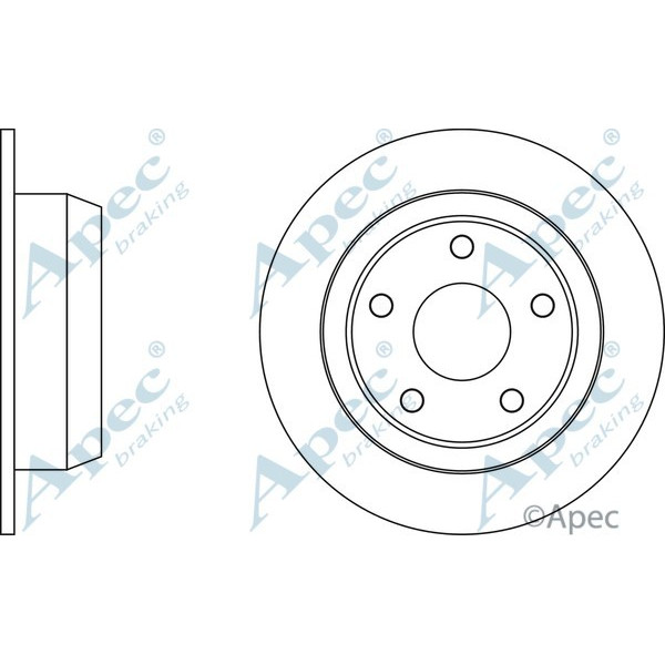 Apec Brake Disc image