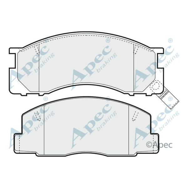 Apec Brake Pad image