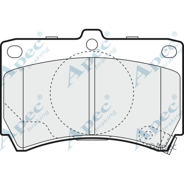 Apec Brake Pad image