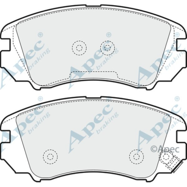 Apec Brake Pad image