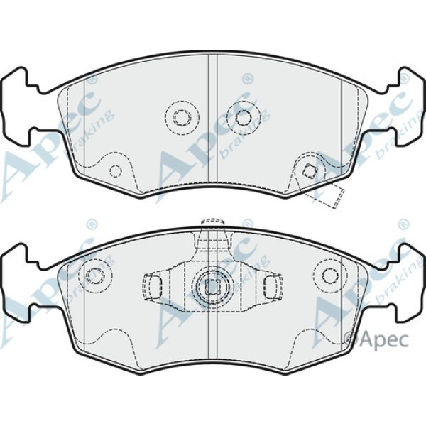 Apec Brake Pad image