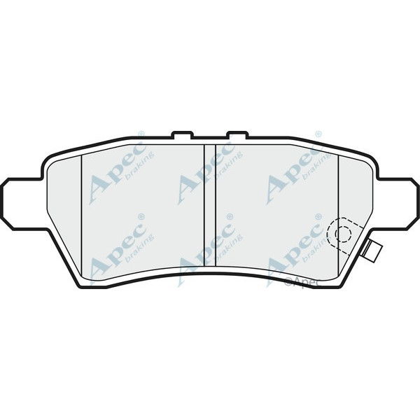 Apec Brake Pad image