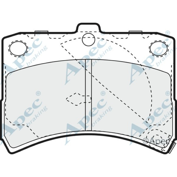 Apec Brake Pad image